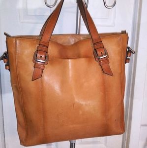 Gorgeous supple leather tote/ shoulder bag